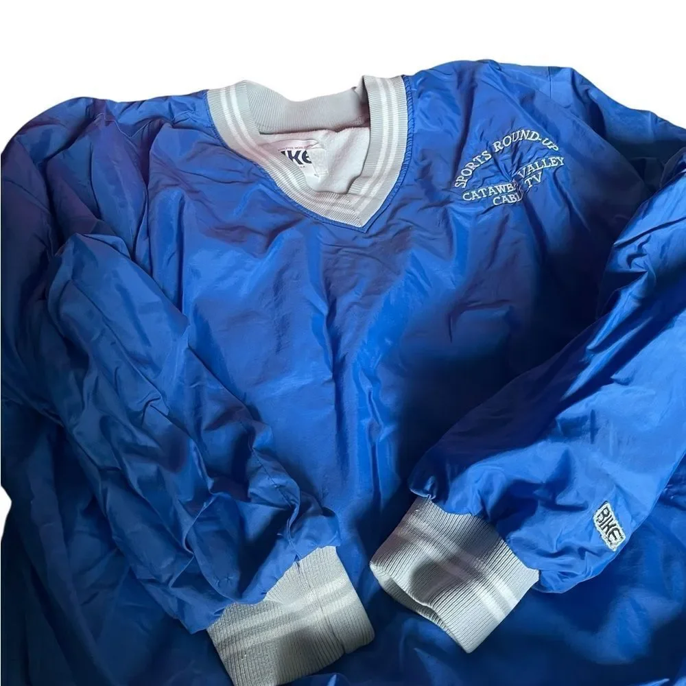 Bike lined pullover Blue Sports Pullover XXL excellent vintage style